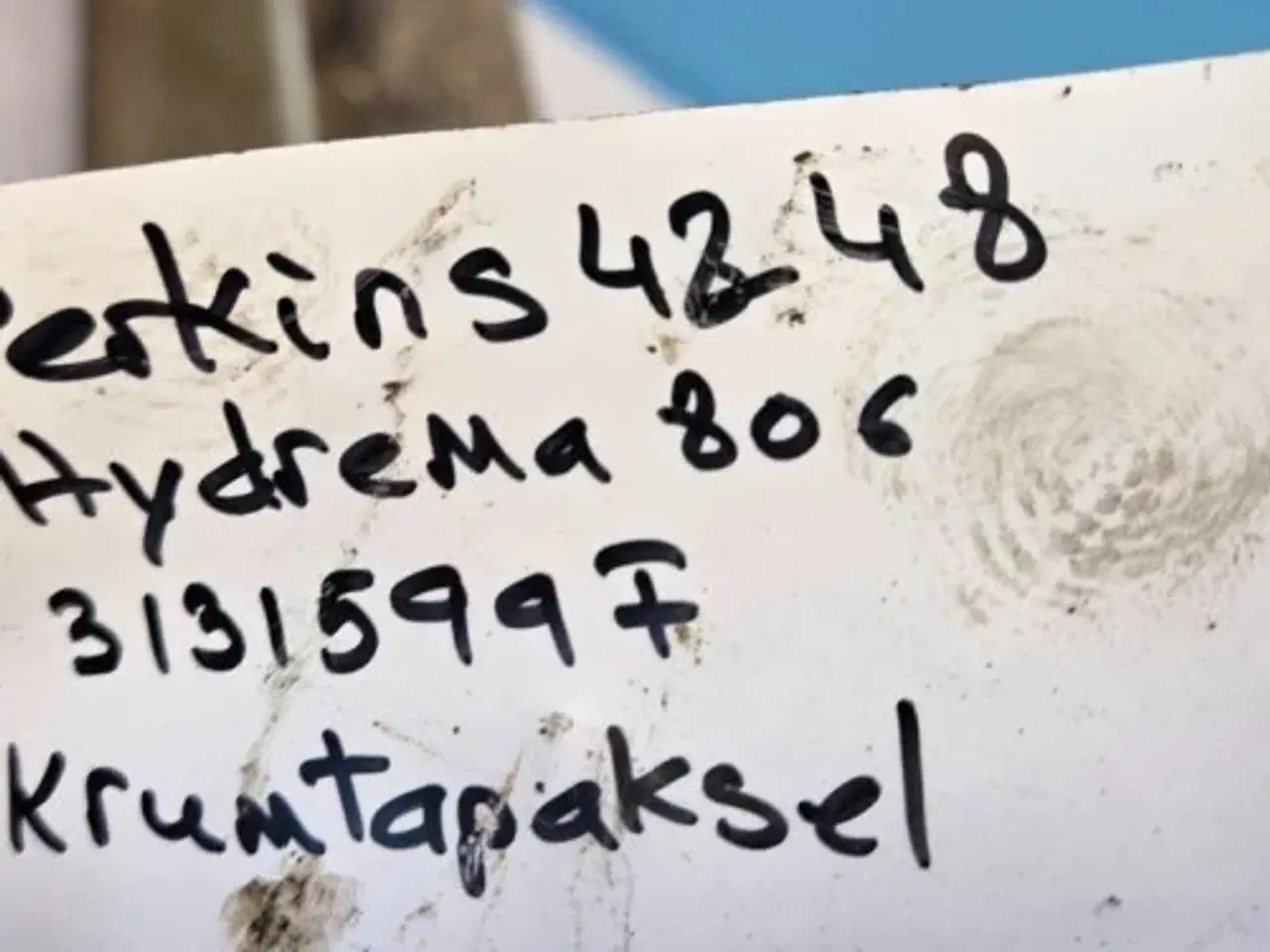 Billede 19 - Perkins 4.248 Krumtap 3131599F