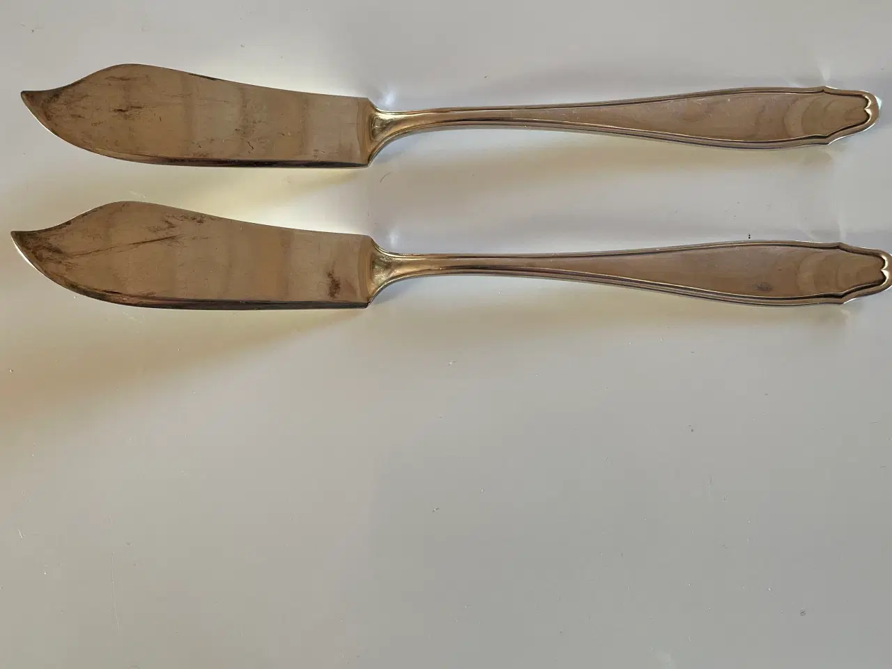 Billede 4 - Fiskebestik to sæt sølvplet.