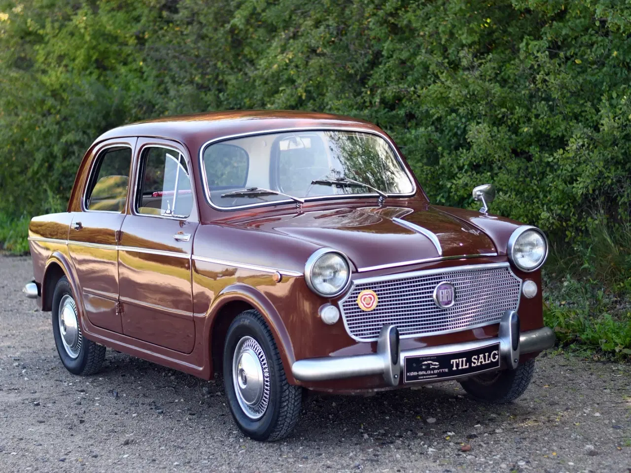 Billede 2 - 61 FIAT 1100 SALON 1961 BYTTE GERNE evt bytte