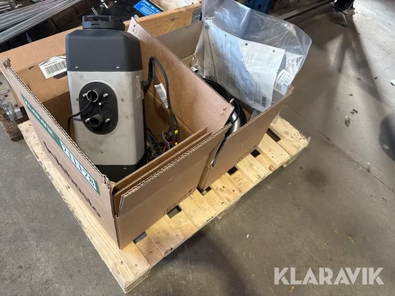 Billede 1 - Oliefyr med monteringssæt Webasto Air top Evo 55