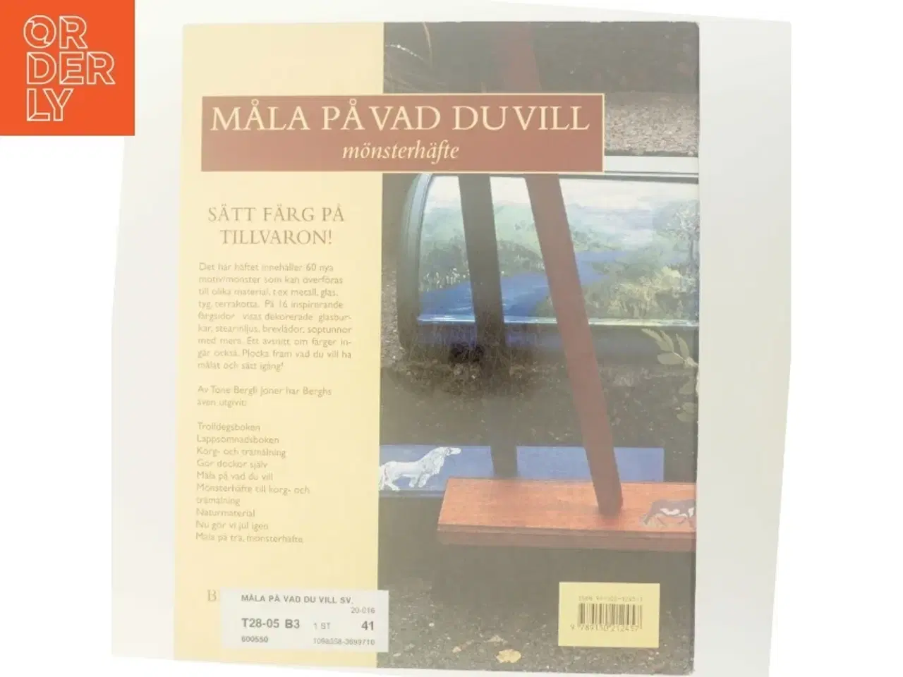 Billede 3 - Måla på vad du vill mønsterhæfte fra Berghs