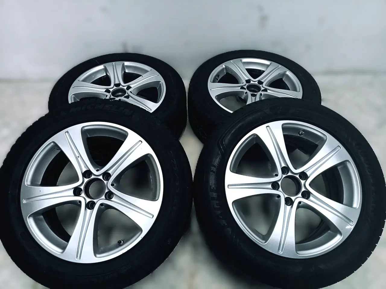 Billede 3 - 5x112 17" ET40 nav 66,6ø Mercedes sommersæt Inkl.T