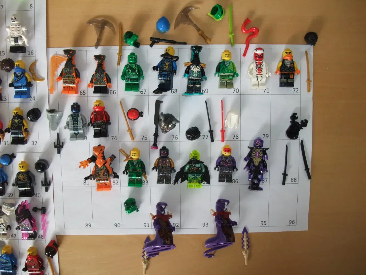 Billede 7 - Lego Ninjago Figurer 