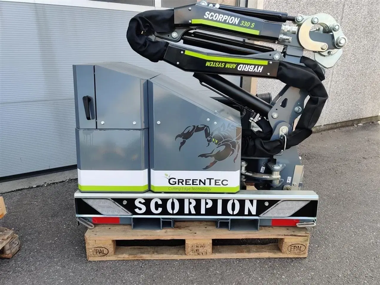 Billede 3 - GreenTec Scorpion 330-4 S OVERGEMT TILBUD - MED SLAGLEKLIPPER