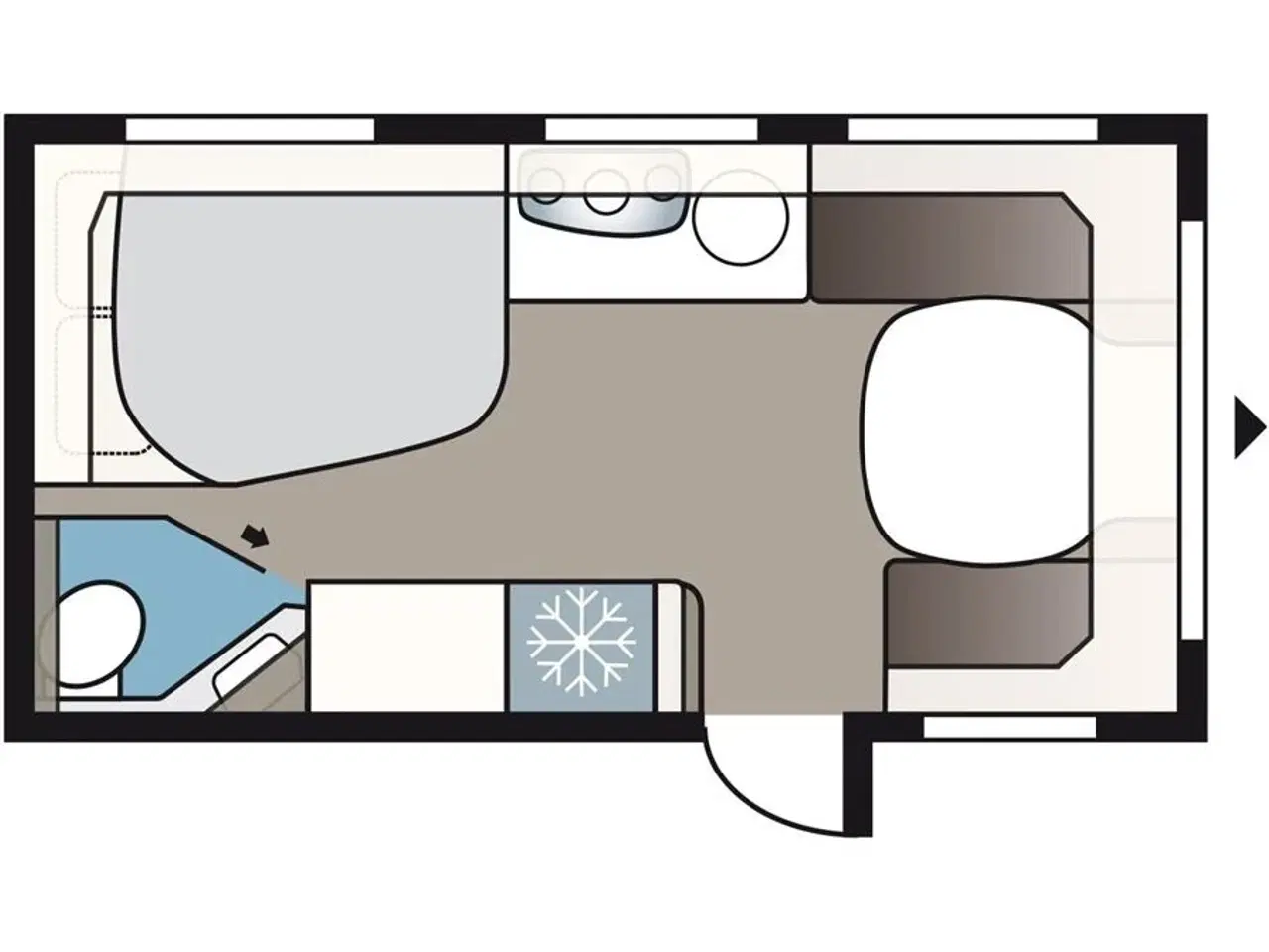 Billede 5 - 2025 - Kabe Estate 470 XL   Kabe Estate 470 XL 2025 - Kan snart ses hos Camping-Specialisten.dk