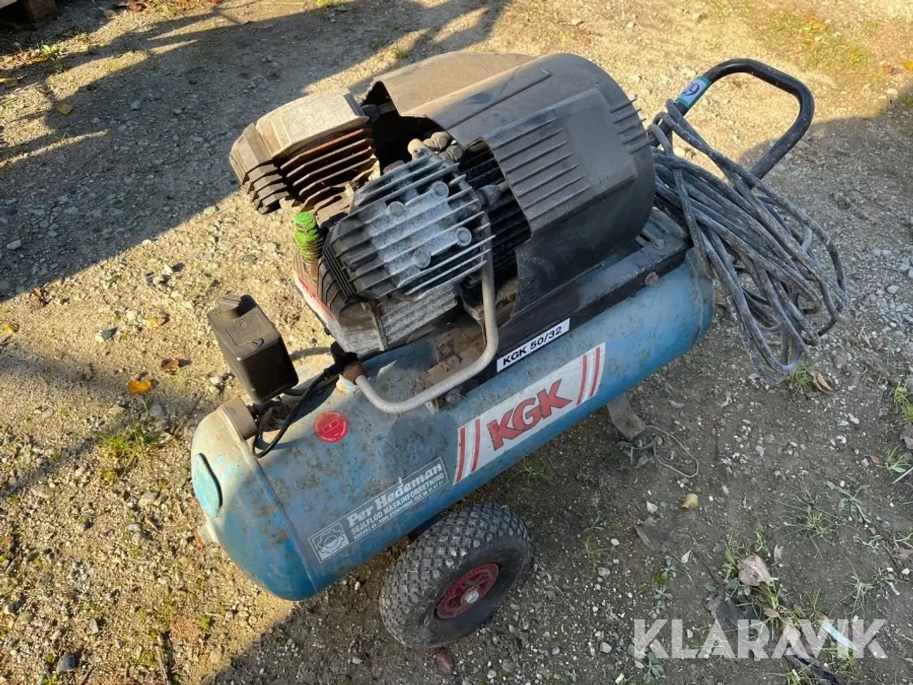 Billede 3 - Kompressor KGK 50/32 - 50 Liter
