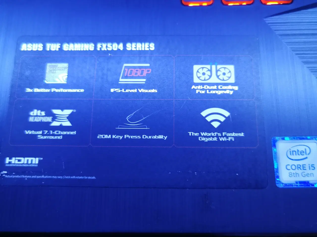 Billede 3 - Asus tuf gaming FX504