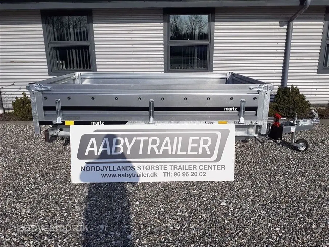 Billede 1 - 0 - Martz Transporter 2515   Martz boggie trailer med hydraulich tip 750 kg til skarp pris
