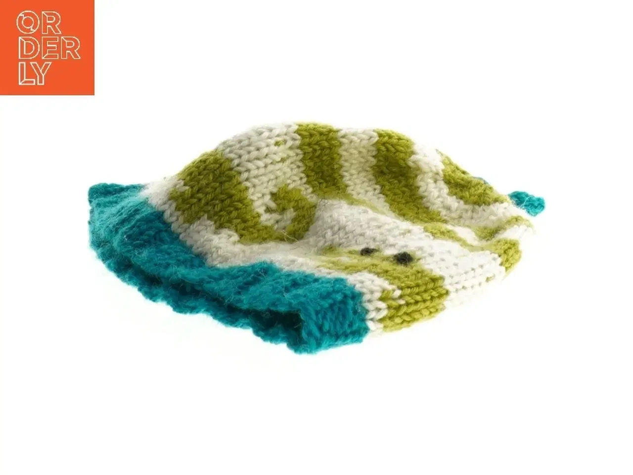 Billede 2 - Strikket hat (str. 16 cm)