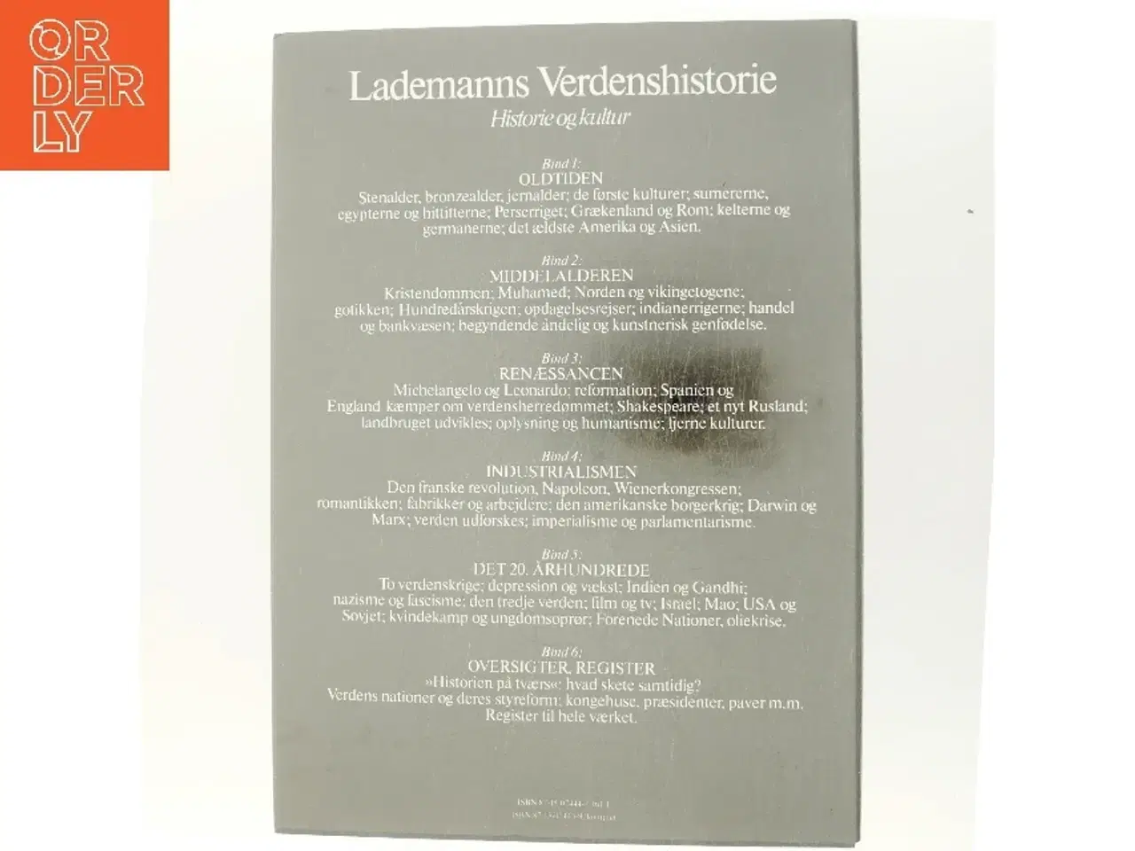 Billede 3 - Lademanns Verdenshistorie af Ikke angivet (Bog)