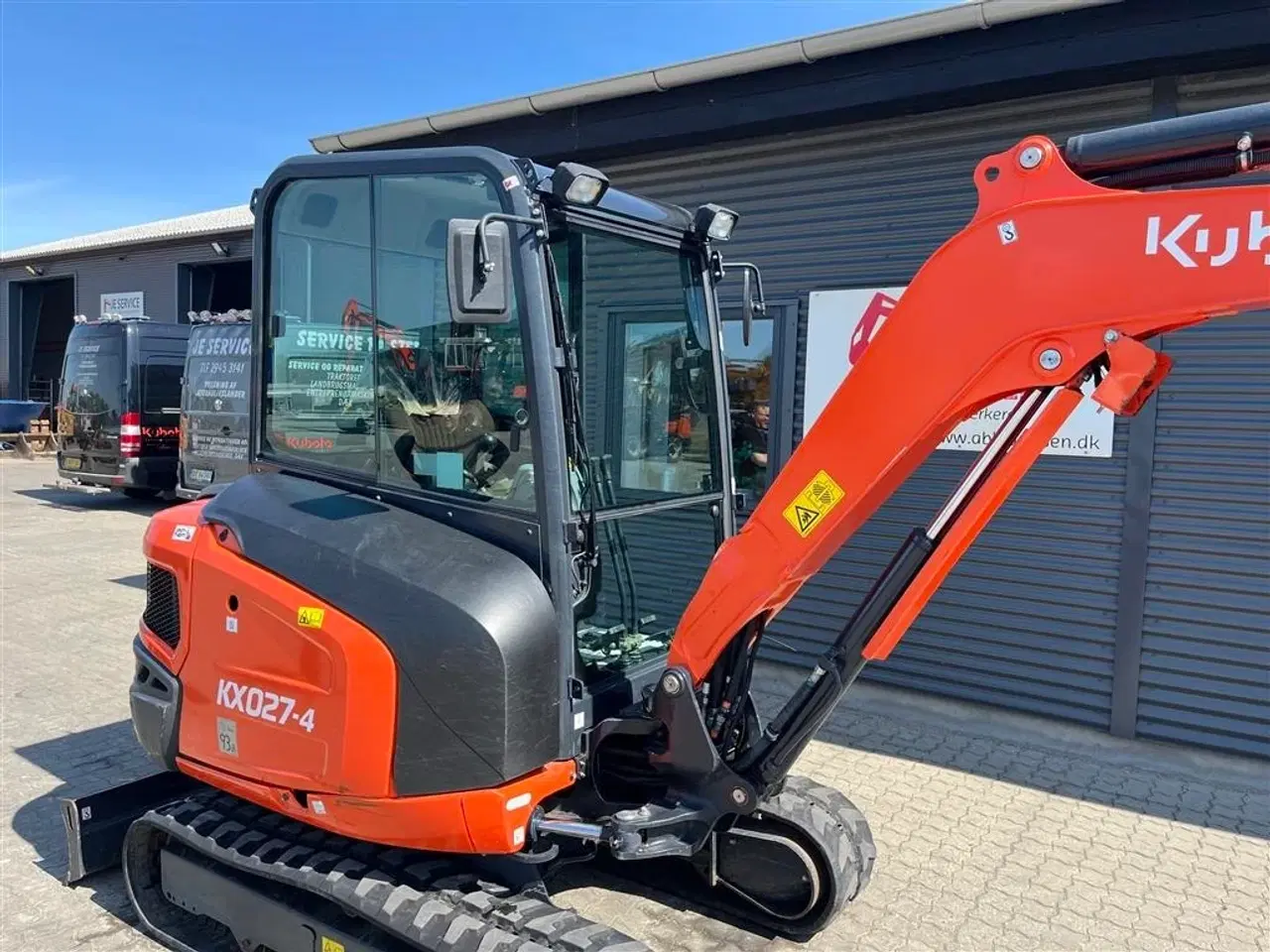 Billede 18 - Kubota kx027-4 Tiltman med hydraulisk s40