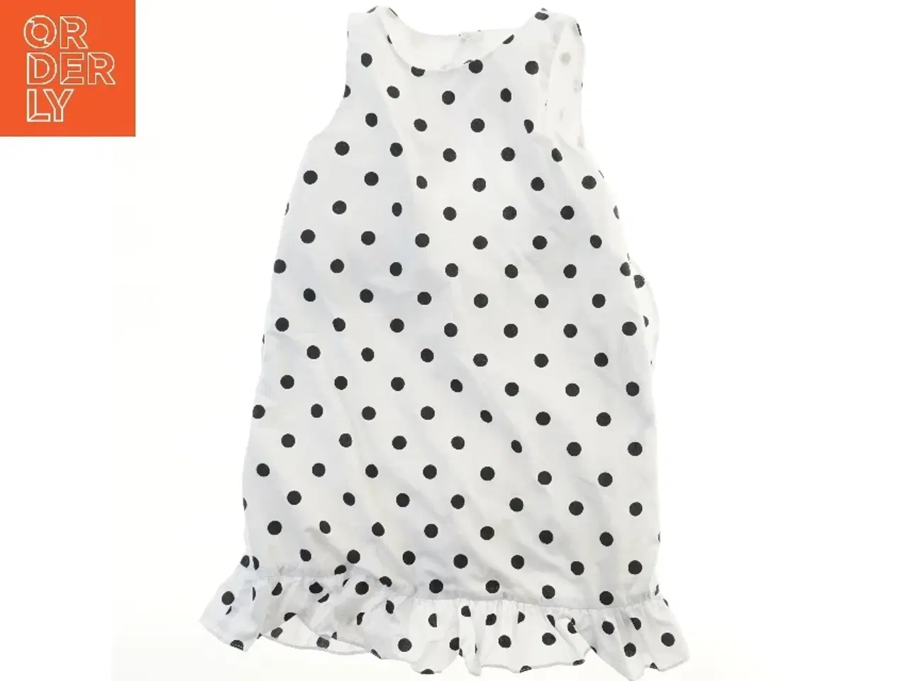 Billede 1 - Prikket kjole med flæser fra Zara (str. 140)