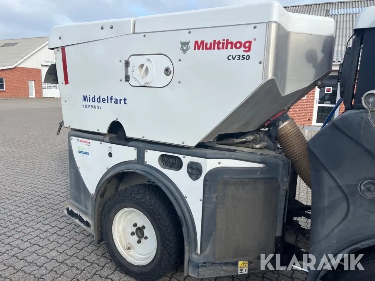 Billede 11 - Fejemaskine Multihog CV350