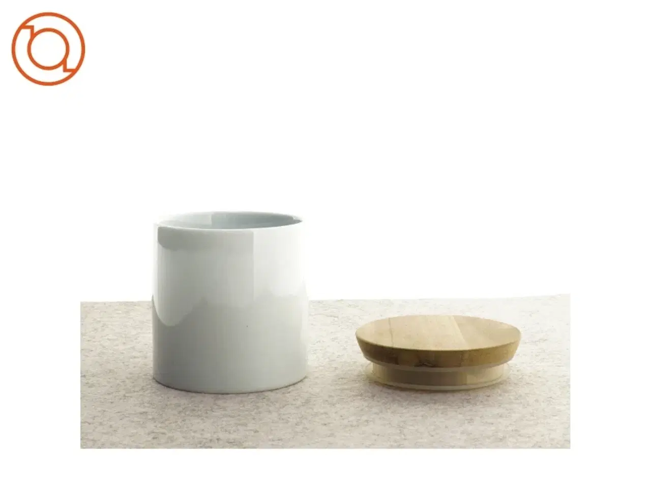 Billede 2 - Opbevaringskrukke fra IKEA (str. 10 x 8 cm)
