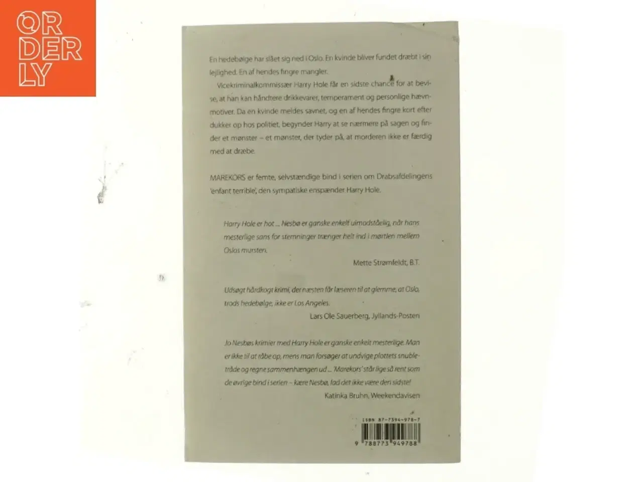 Billede 3 - Marekors af Jo Nesbø (Bog)