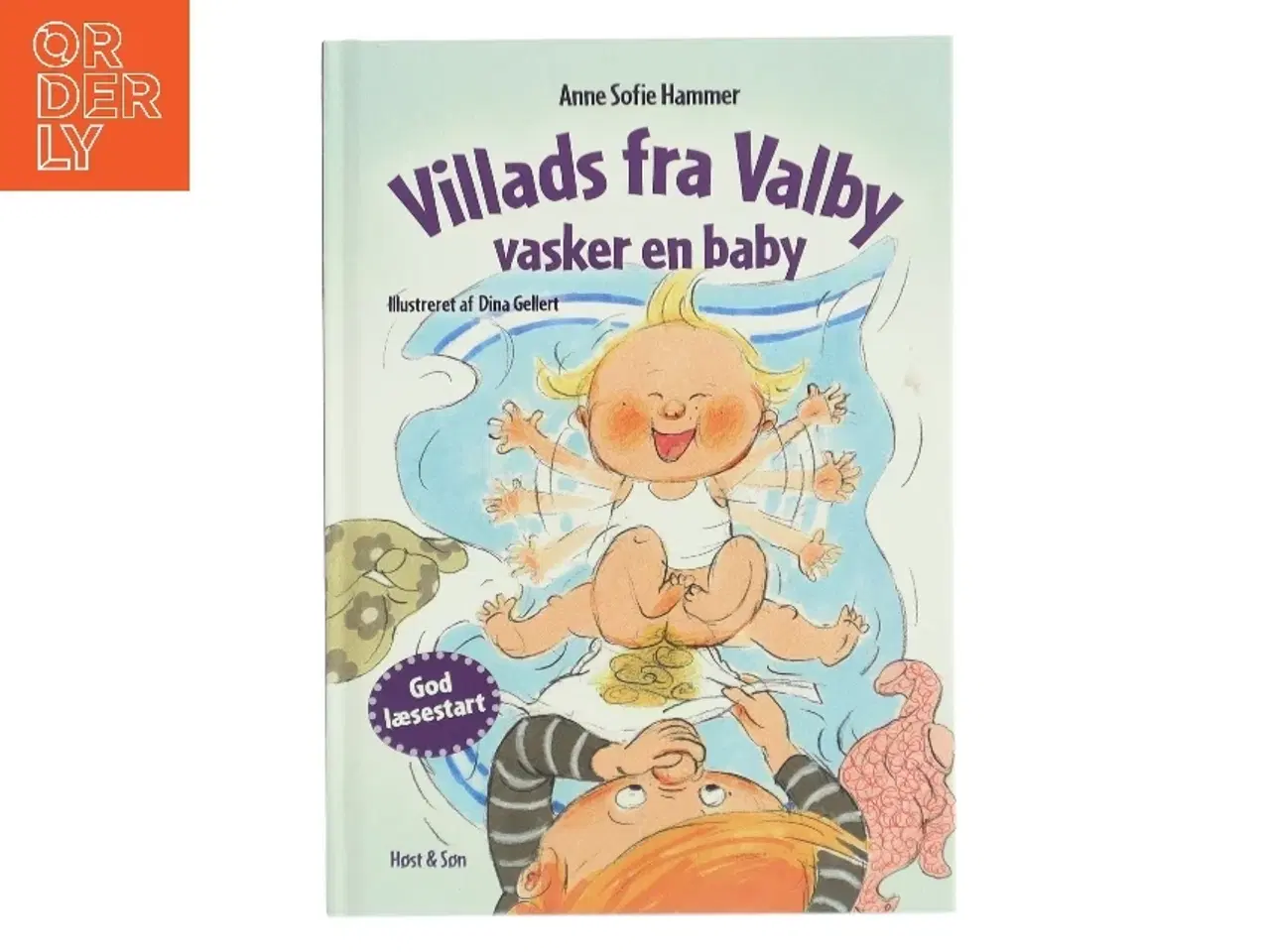 Billede 1 - Villads fra Valby vasker en baby af Anne Sofie Hammer (Bog)