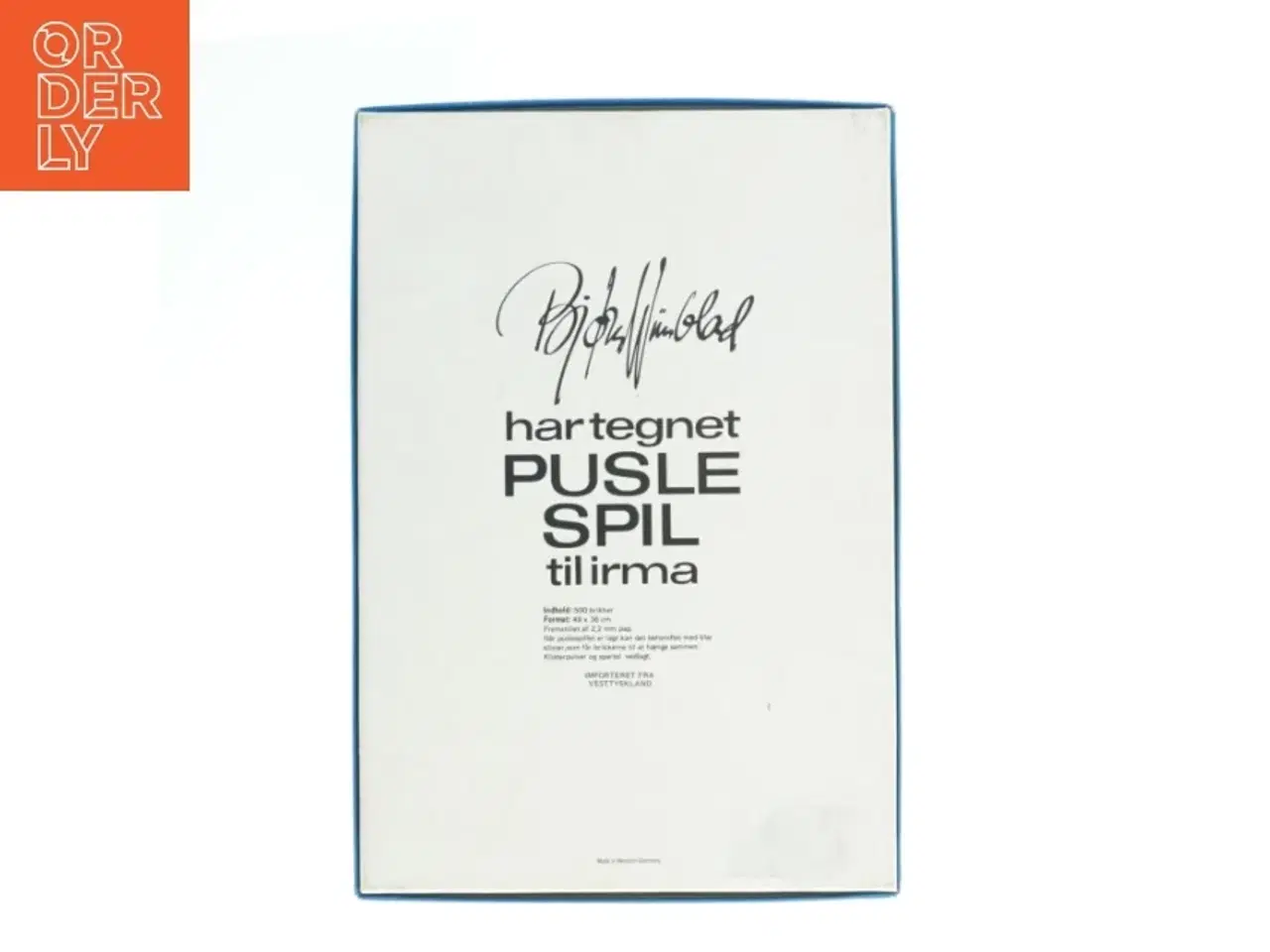 Billede 3 - Sommer puslespil med 500 brikker fra Bjørn Wiinblad (str. 49. x. 36. cm. 500 brikker)
