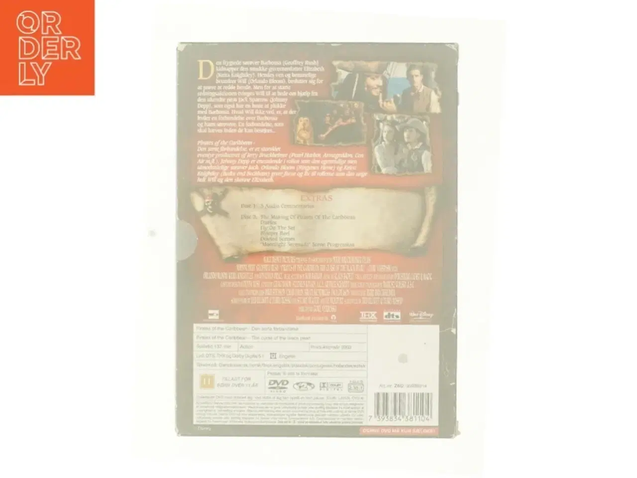 Billede 2 - Pirates of Carribean (2disc): Den Sorte forbandelse