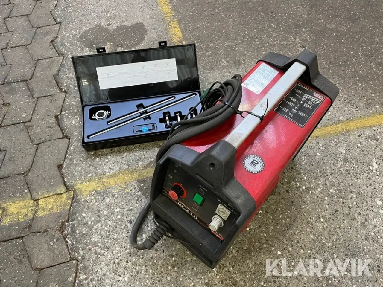 Billede 1 - Plasmaskærer Lincoln Inverter PC210 med indbygget kompressor