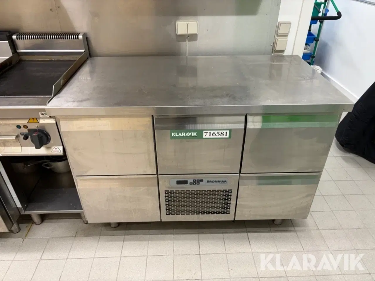 Billede 1 - Kølebord i rustfrit stål Brønnum by Novameta FPQ-P212