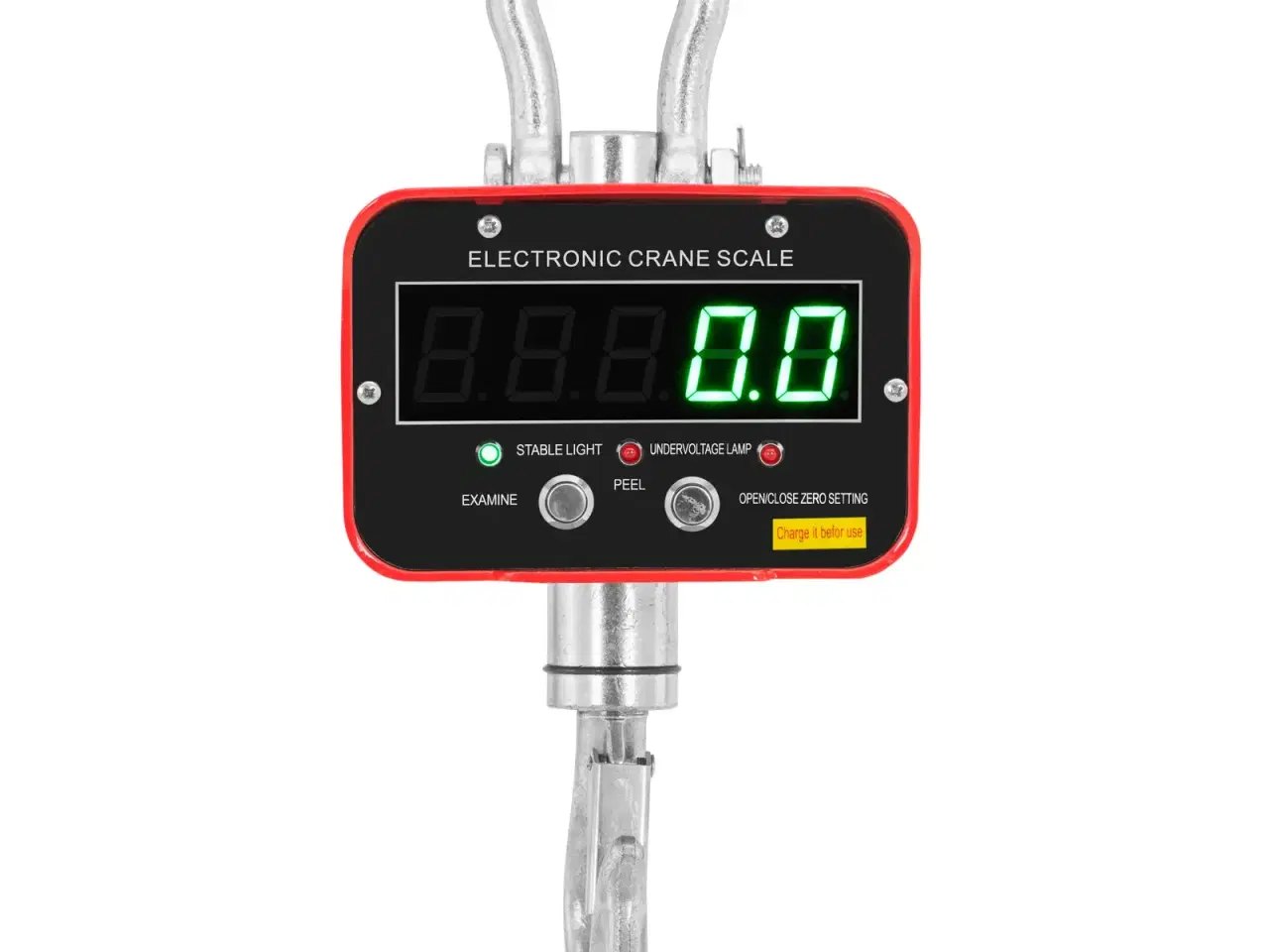 Billede 2 - Kranvægt – 2000 kg / 1 kg – LED – fjernbetjening