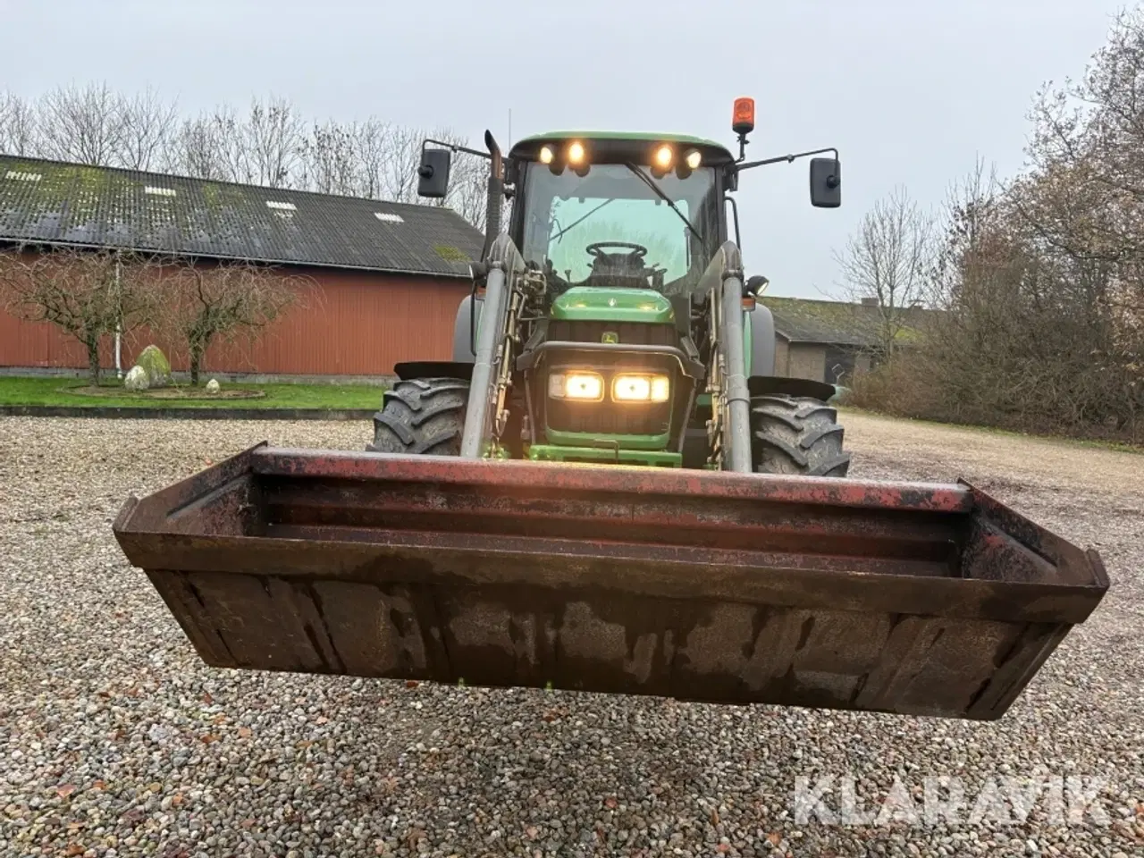 Billede 2 - Traktor John Deere 6230 - Med frontlæsser