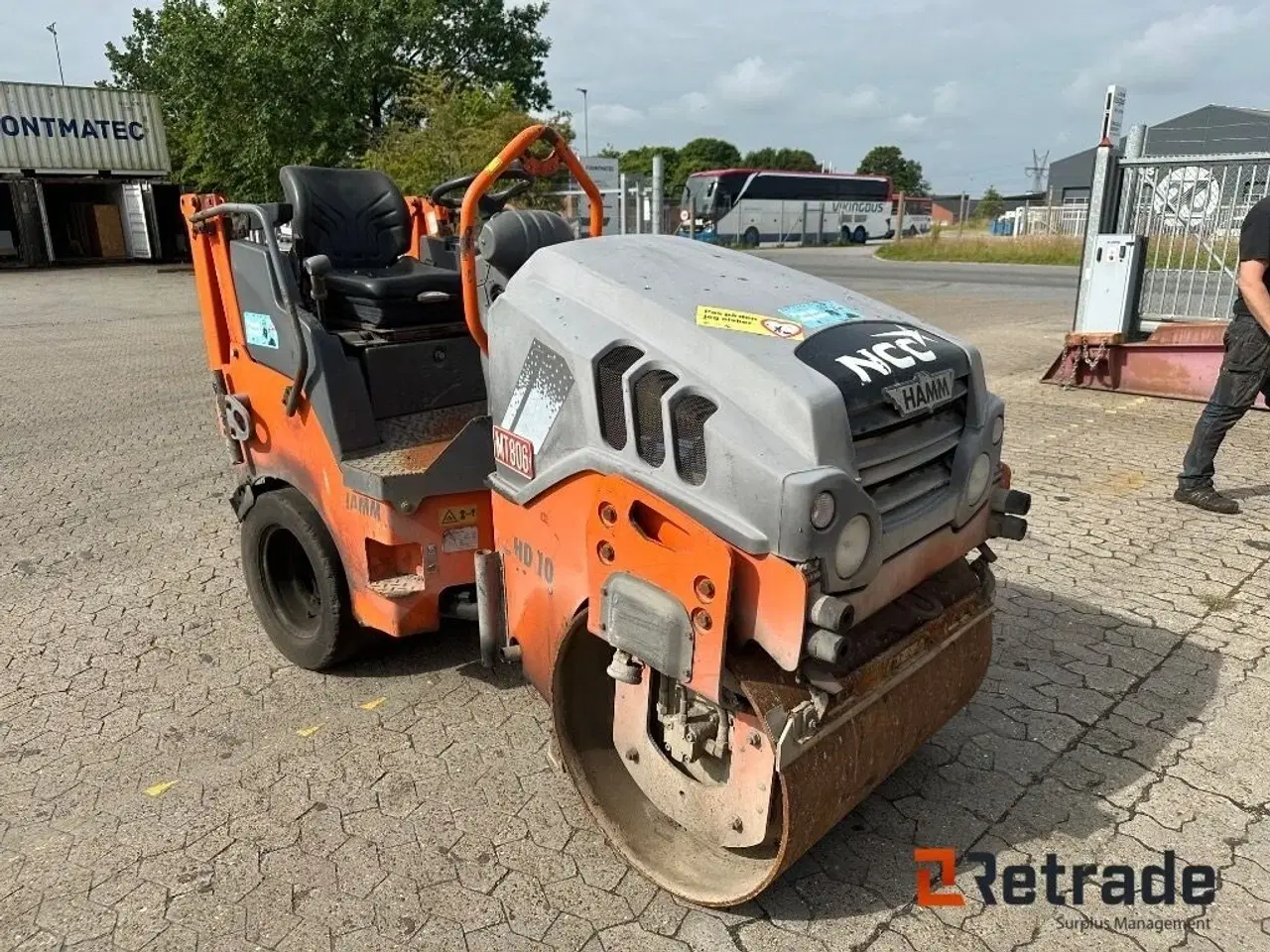 Billede 2 - Hamm HD10VT Tromle Combi