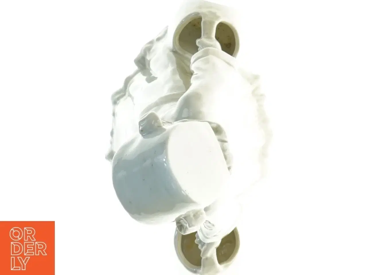 Billede 4 - Porcelænsfigur af pige med spande (str. 23 x 17 cm)