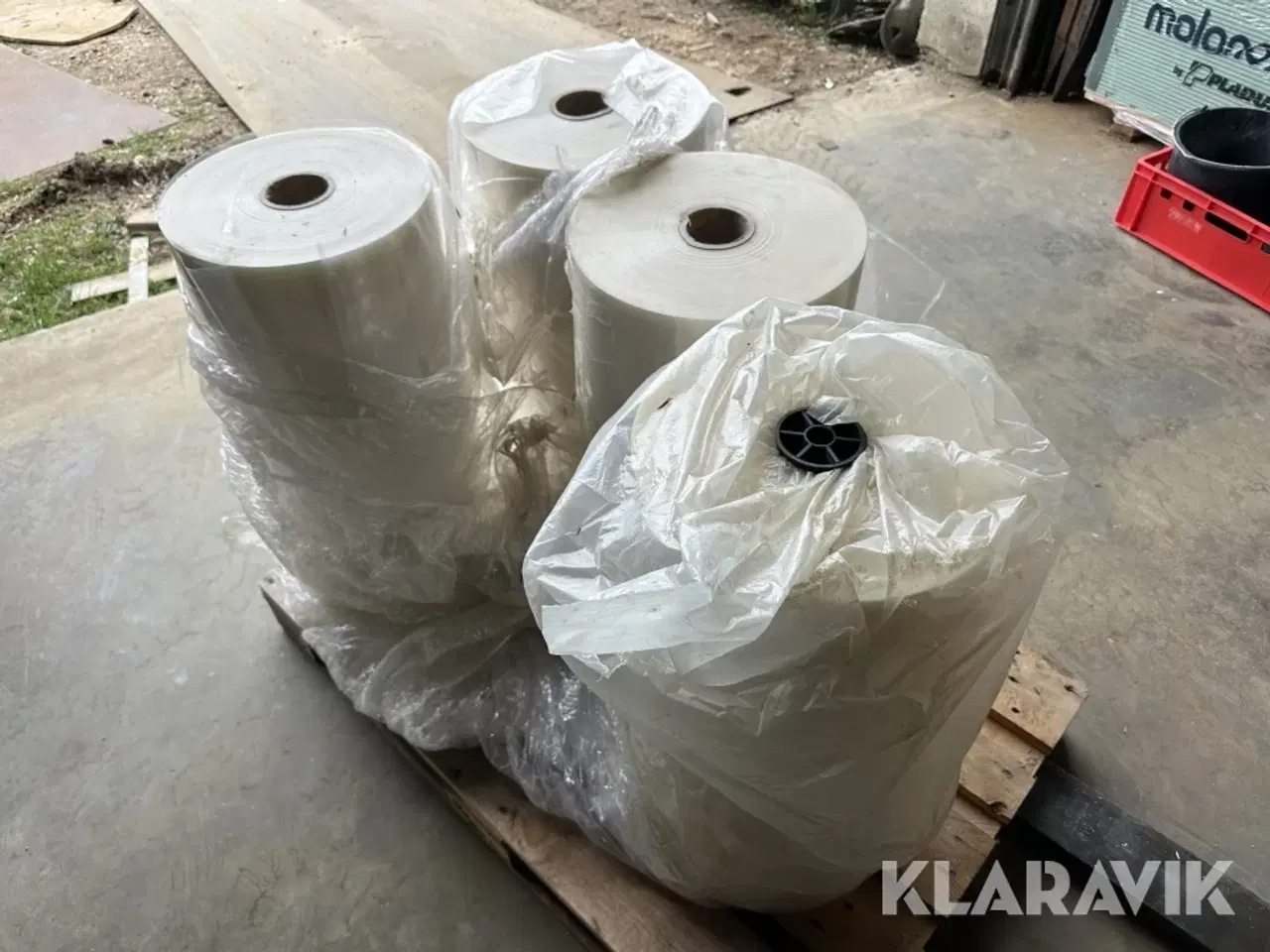 Billede 2 - Flatfilm - krympeplast - 4 ruller