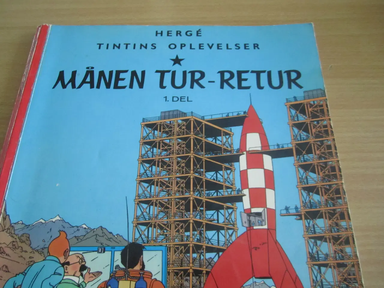 Billede 1 - TINTIN. MÅNEN TUR-RETUR.