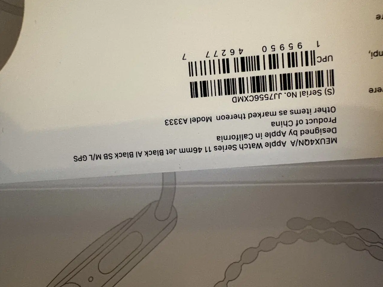 Billede 6 - Apple Smart Watch Serie 11 46 mm GPS Jet Black