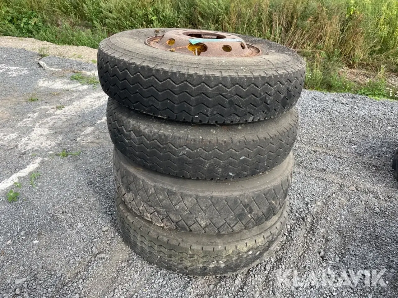 Billede 2 - Lastbil dæk Michellin 4 styk