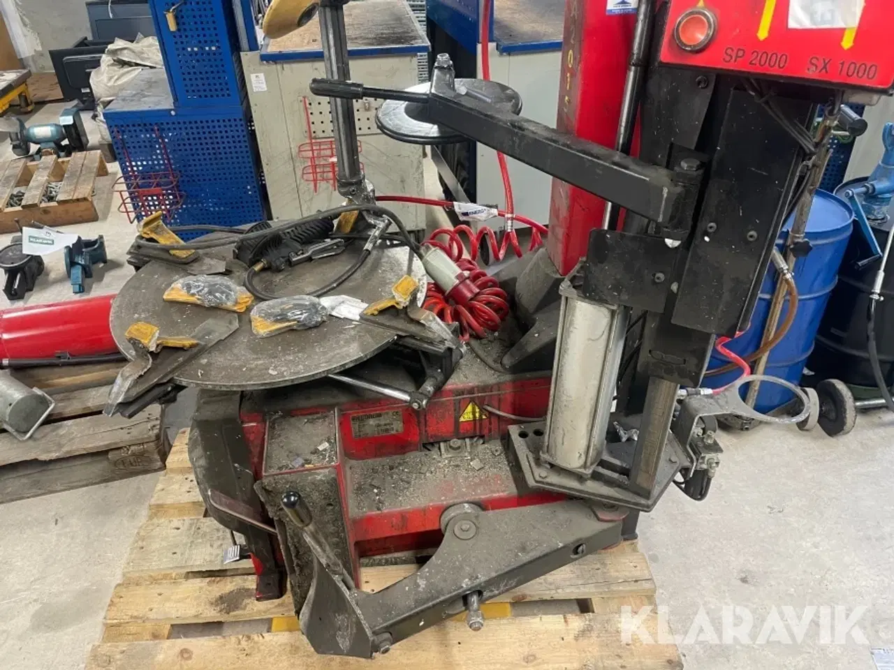 Billede 8 - Dækapperat/dækafmonteringsmaskine Corghi A2015