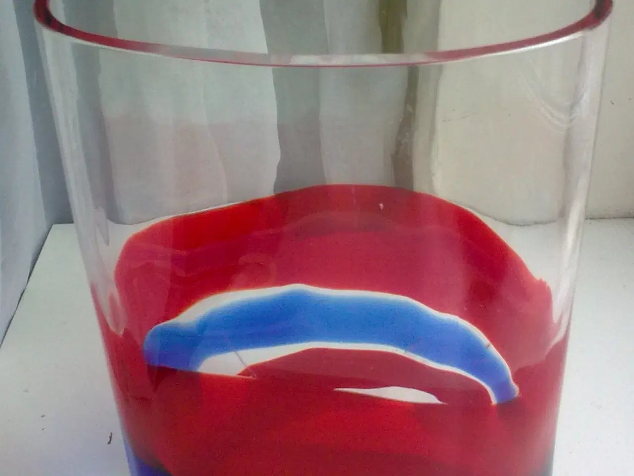 Billede 4 - Holmegaard vase m signatur håndlavet RETRO