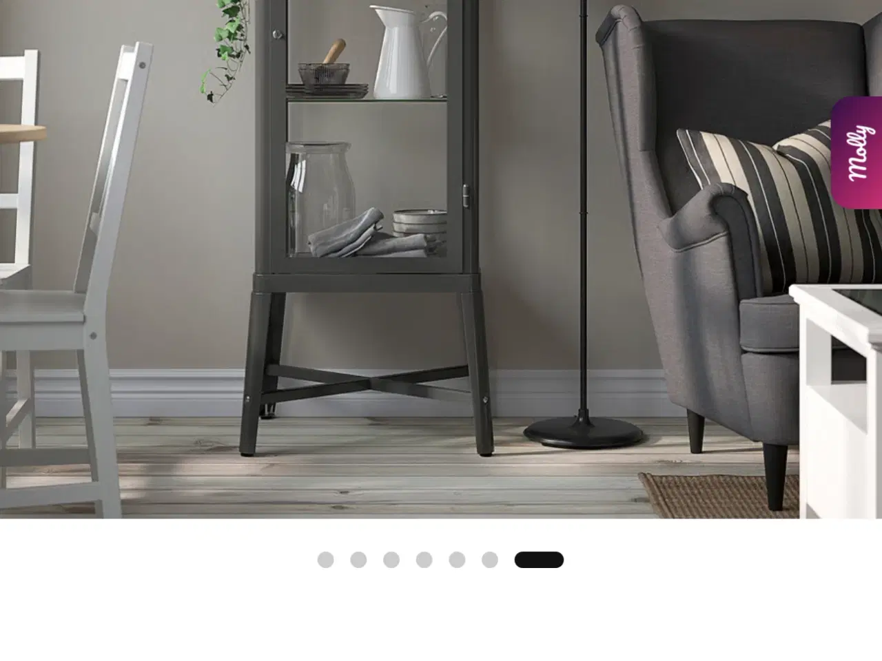 Billede 3 - Vitrineskab - Ikea