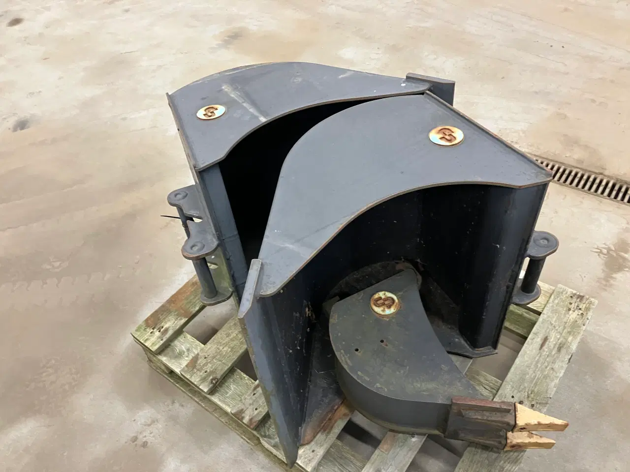 Billede 2 - Minigraver skovle T2,5 . 60CM CP Dansk skovl ny