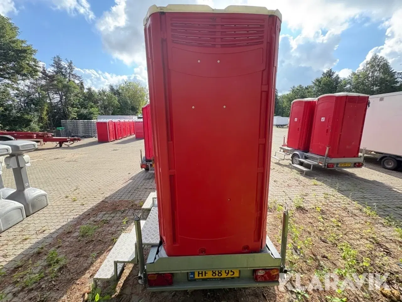 Billede 6 - Dobbelt toilet trailer Stema F 7515