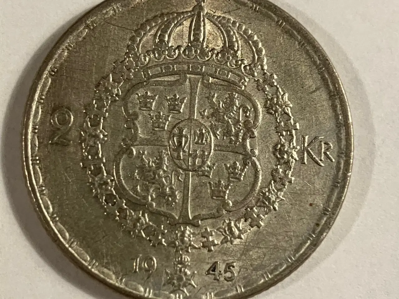 Billede 1 - 2 Kronor Sweden 1945