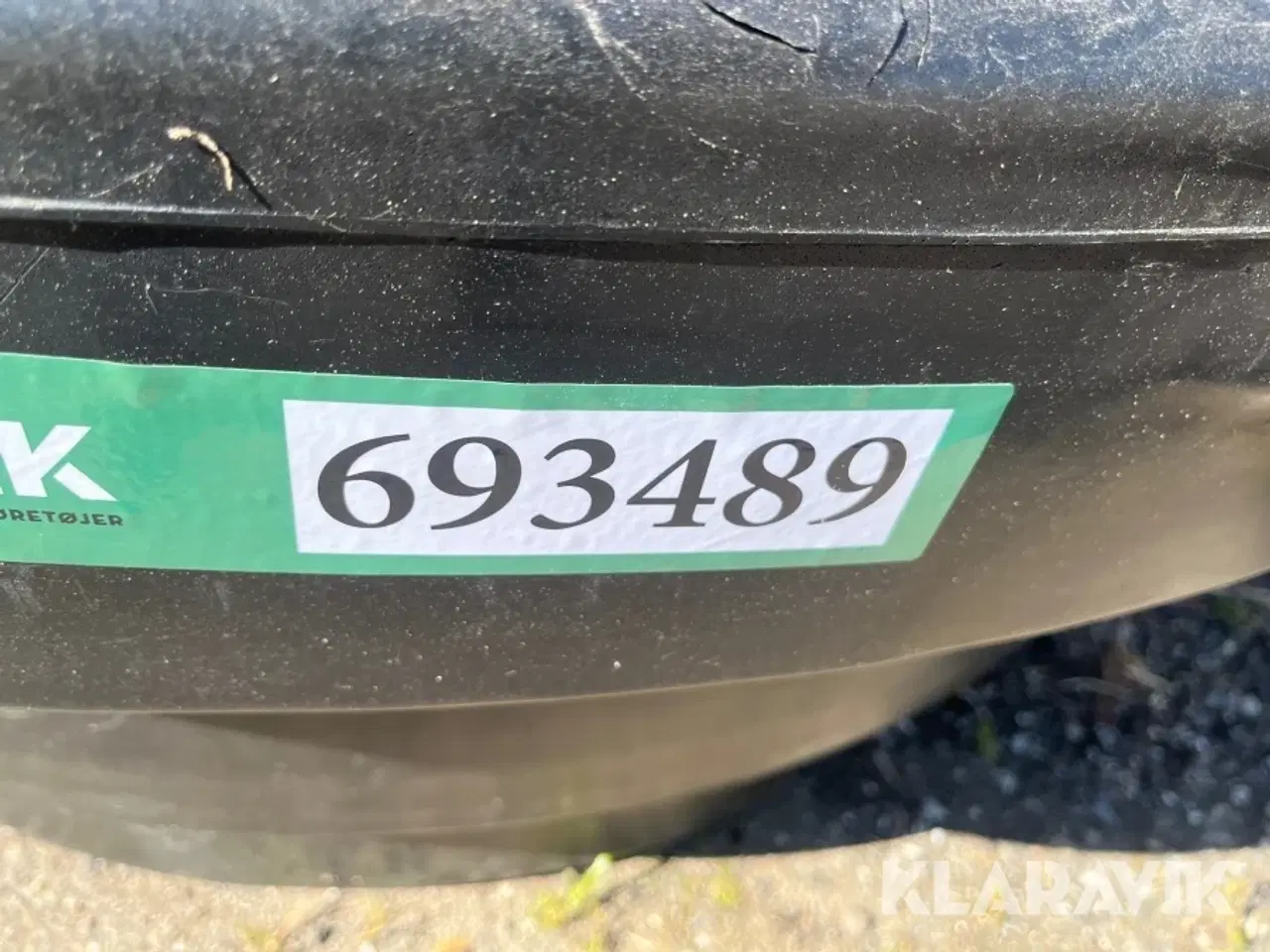 Billede 12 - Vandkar JFG DT250FF med vandtilslutning og flyder