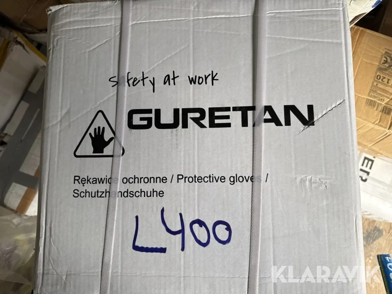 Billede 2 - Arbejdshandsker sort 1 kasse 240 par