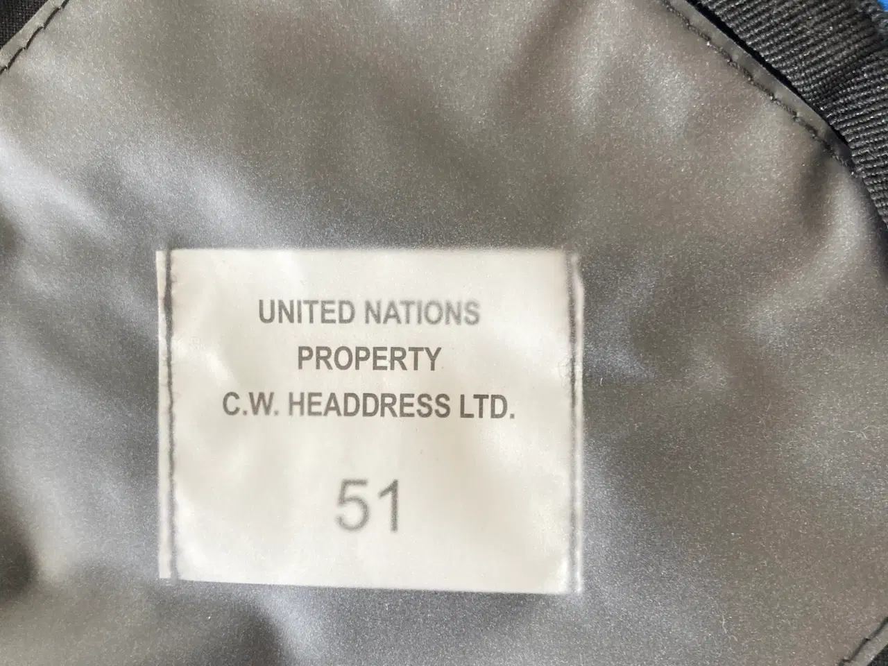 Billede 4 - UN - FN Baret uden emblem
