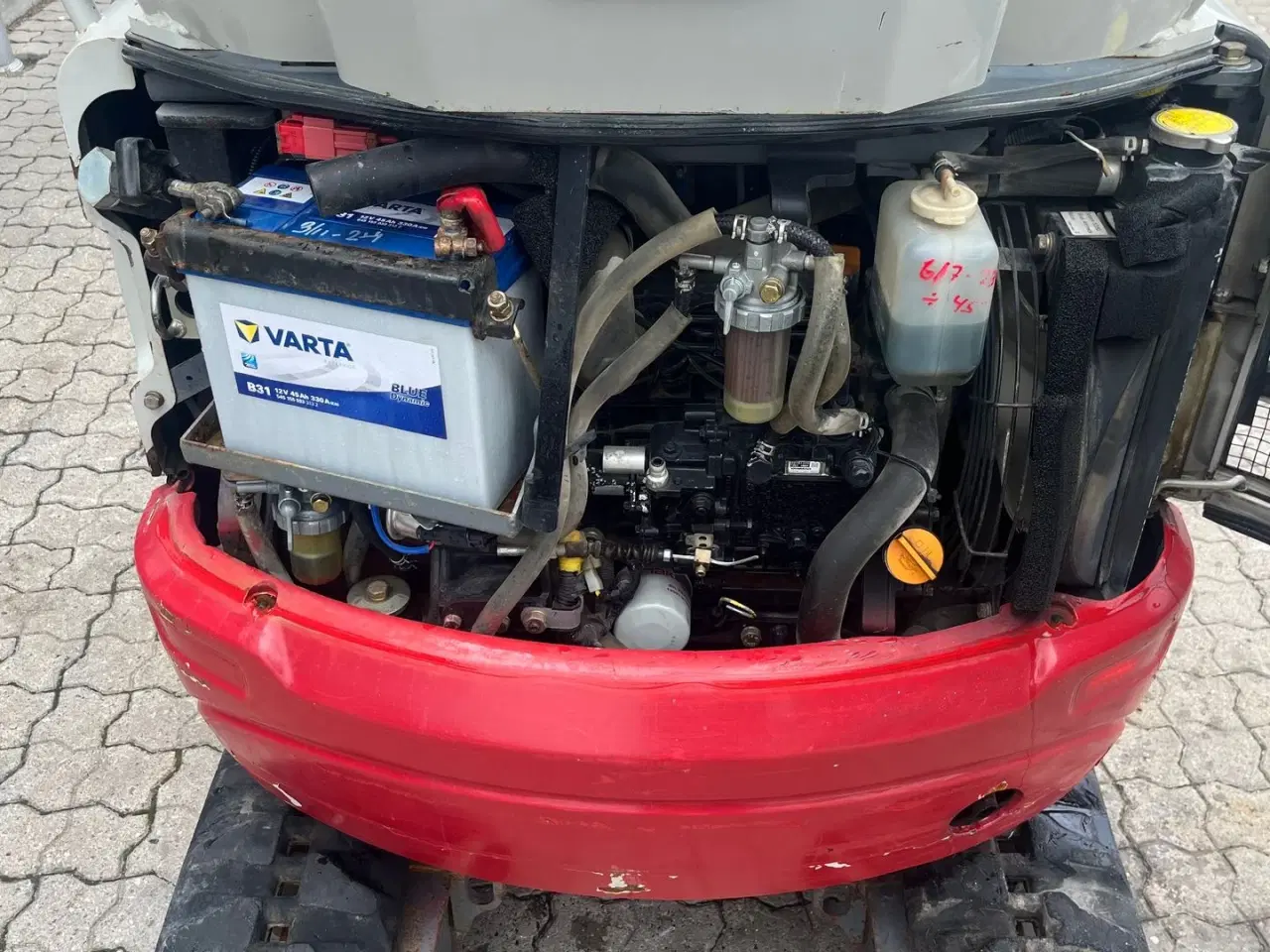 Billede 13 - Takeuchi med hydraulisk skovl skifte