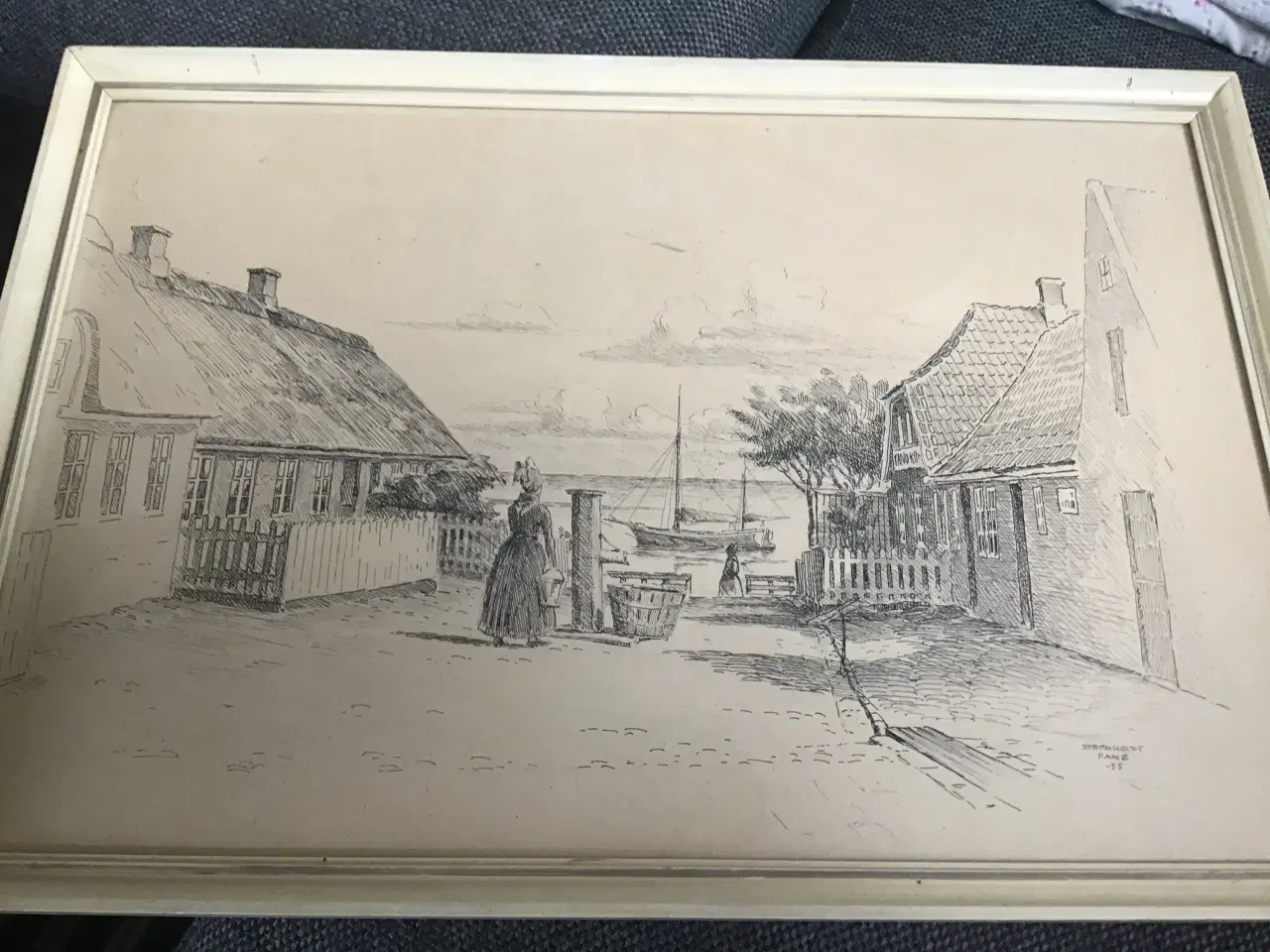 Billede 1 - Kultegning lavet af Steenholt fra 1955