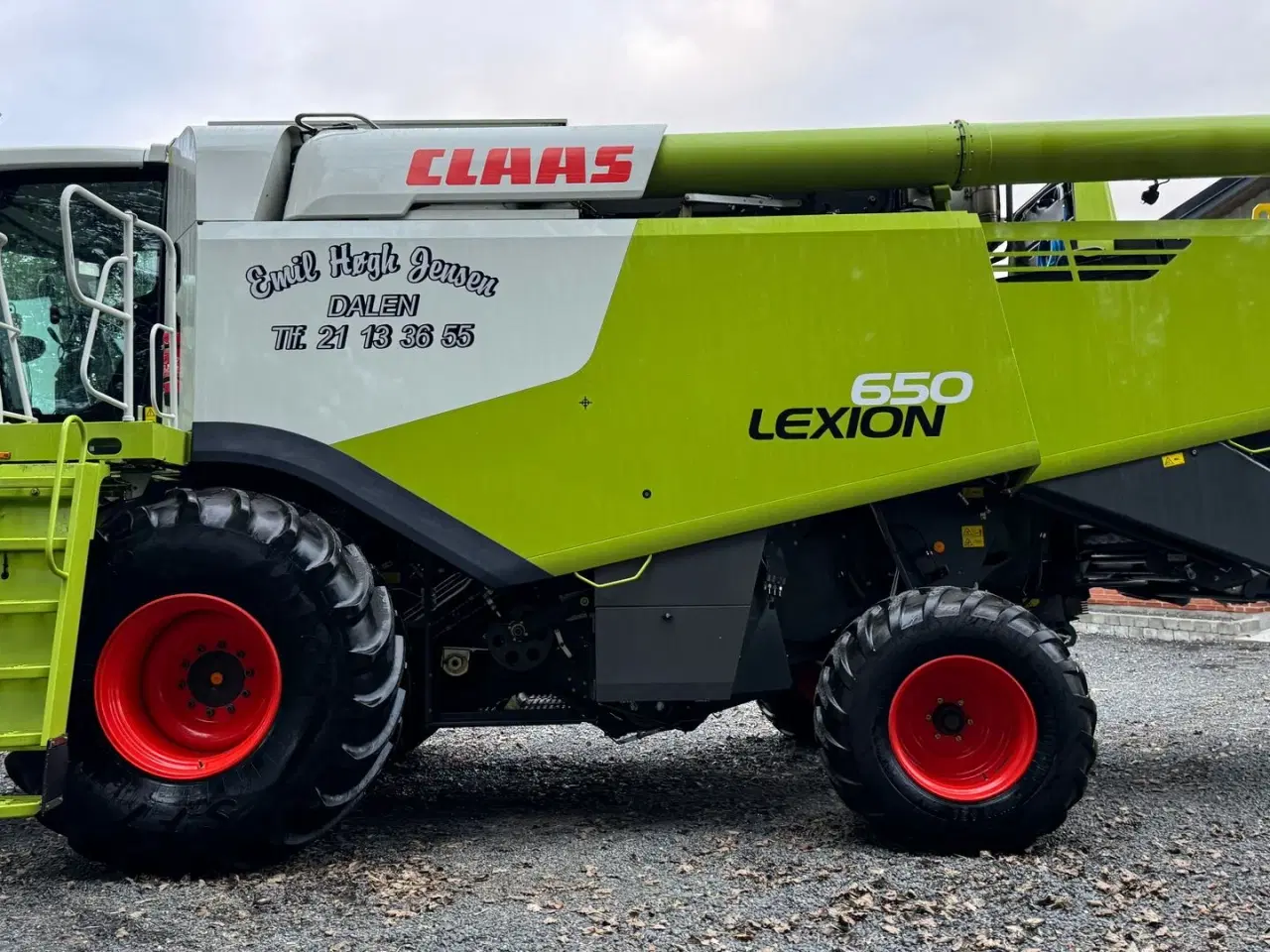 Billede 4 - CLAAS LEXION 650 KUN 850 TIMER OG V770 SKÆREBORD! HØSTKLAR!