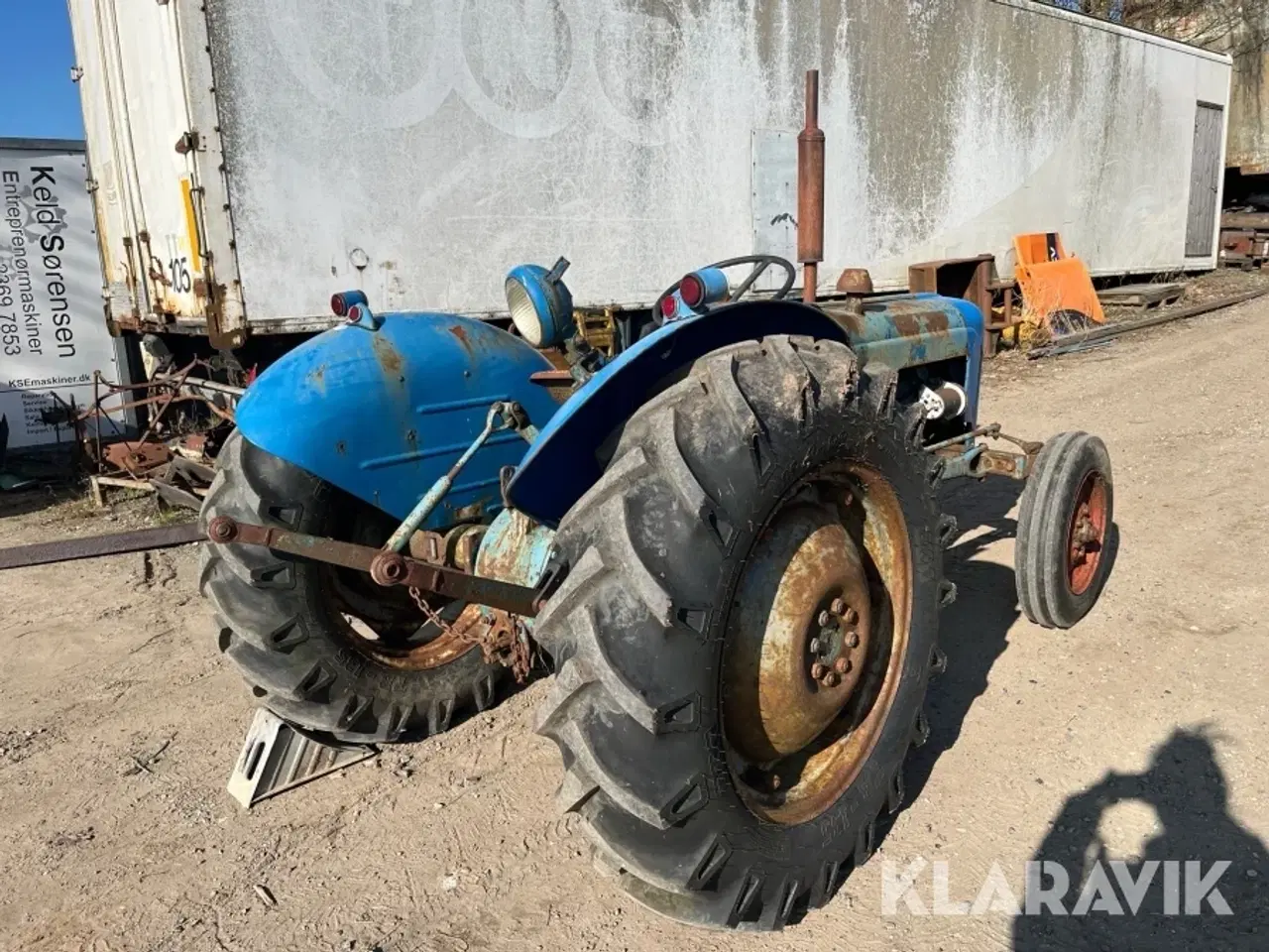 Billede 6 - Veterantraktor Fordson Dexta Diesel med brakpudser