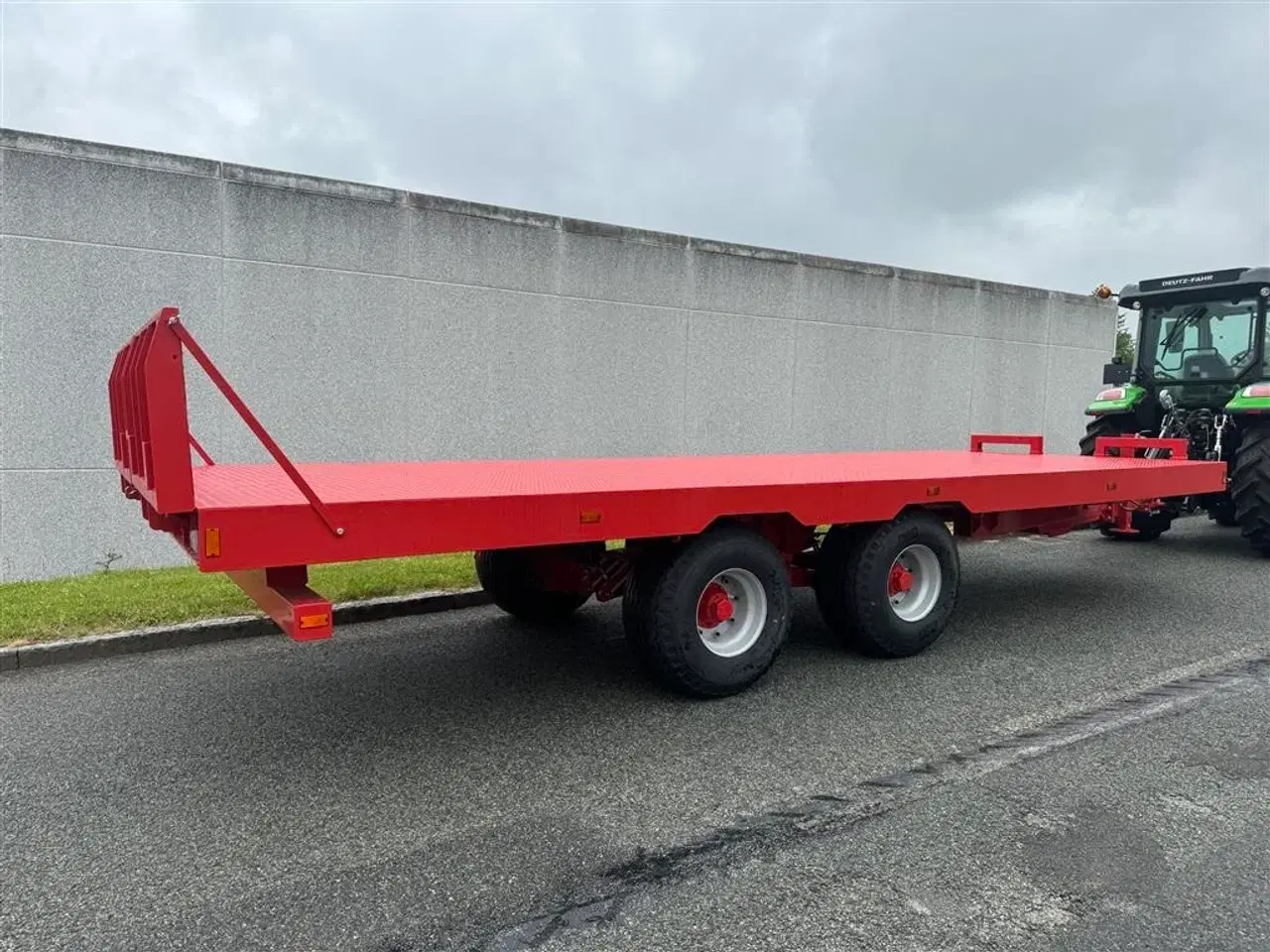 Billede 3 - Agrofyn Trailers Greenline Tip Loader 12  tons Maskiintrailer og halm