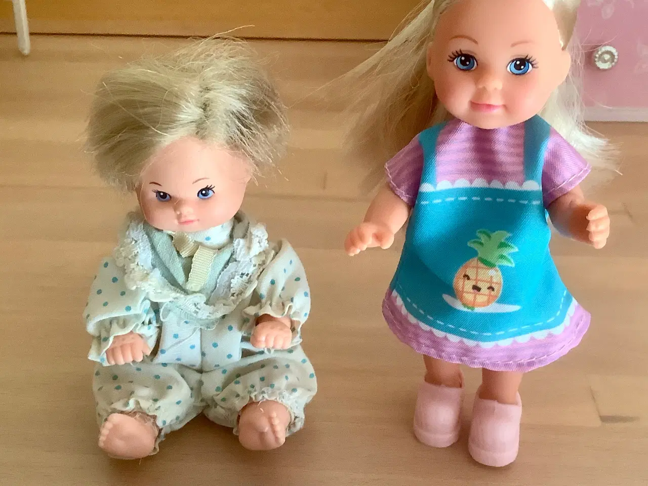 Billede 1 - Evi Love dukke og lillebror. Barbie størrelse.