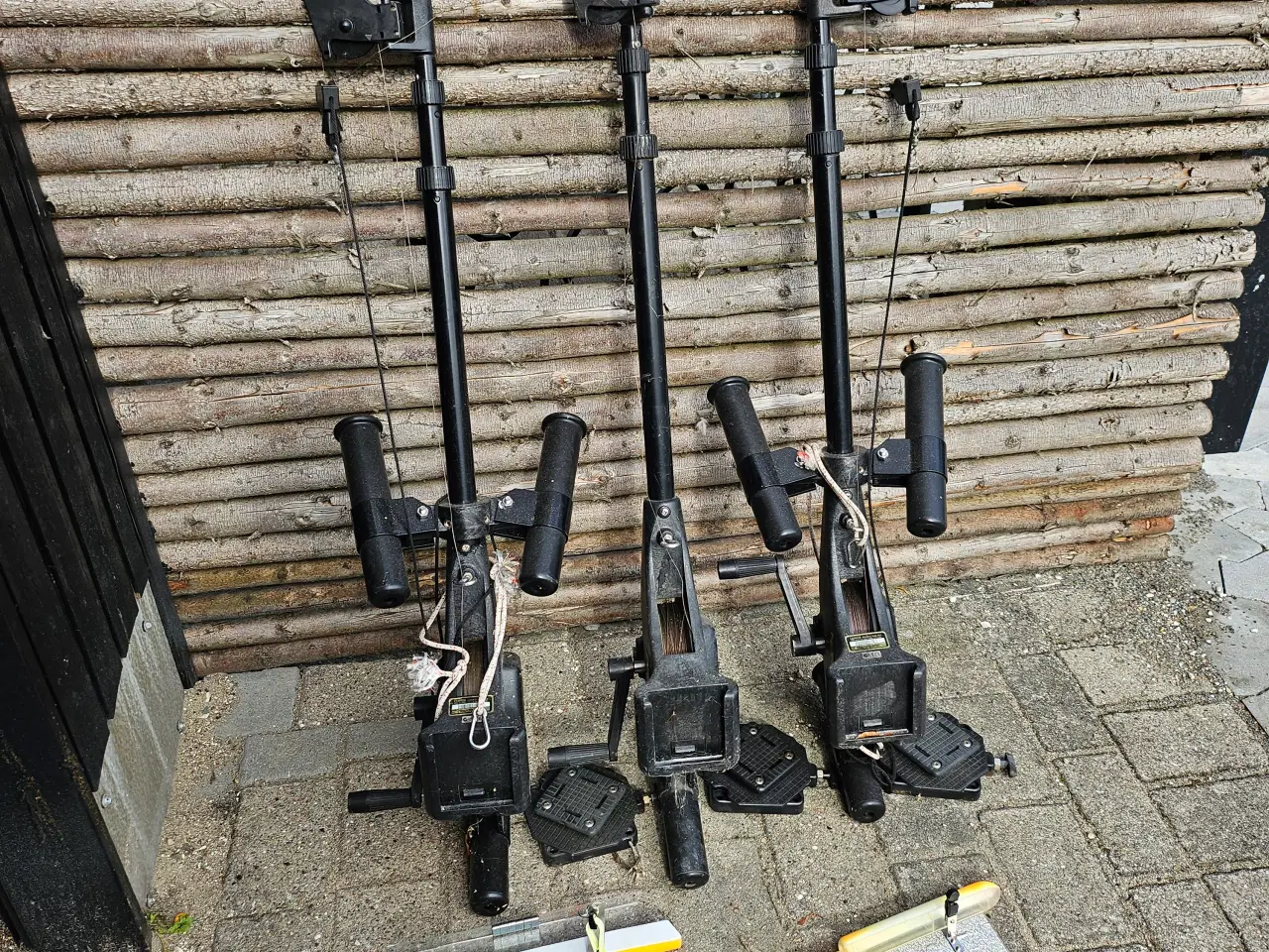 Billede 5 - 3 stk. downrigger med div, tilbehør