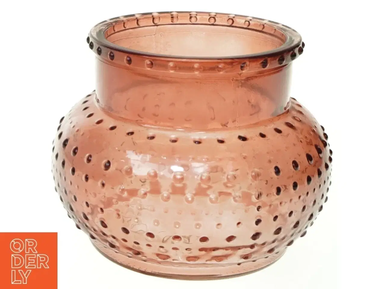 Billede 1 - Glas Vase (str. 16 x 12 cm)