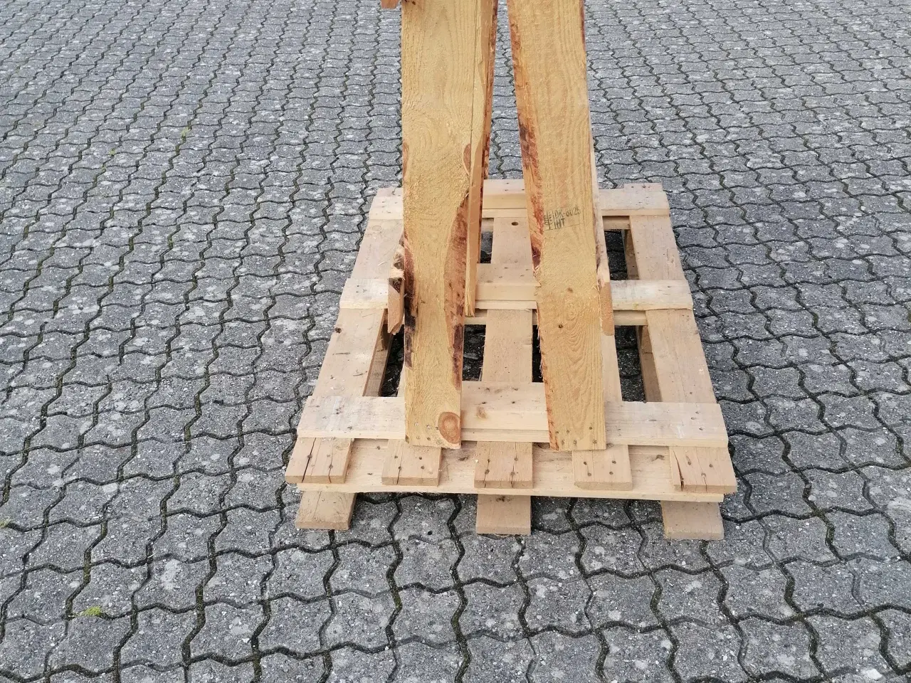 Billede 2 - Træpaller med Opsats